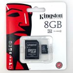 8GB MicroSD Card with Adapter